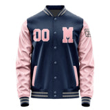 Custom Blue Light Pink Jacket Jb1010211004211817