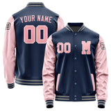 Custom Blue Light Pink Jacket Jb1010211004211817