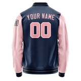 Custom Blue Light Pink Jacket Jb1010211017211817