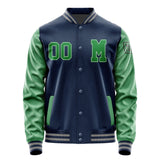 Custom Blue Emerald Green Jacket Jb1010241004241817