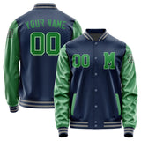 Custom Blue Emerald Green Jacket