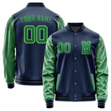 Custom Blue Emerald Green Jacket