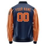 Custom Blue Orange Jacket Jb1010281017281817