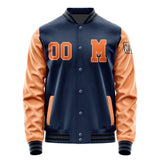 Custom Blue Orange Jacket Jb1010281017281817