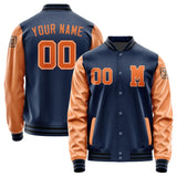 Custom Blue Orange Jacket Jb1010281017281817