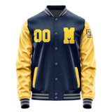 Custom Blue Gold Jacket Jb1010301004301817