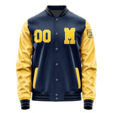 Custom Blue Gold Jacket Jb1010301017301817