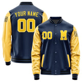 Custom Blue Gold Jacket