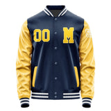 Custom Blue Gold Jacket Jb1010301018301818