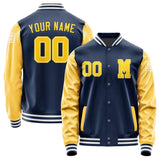 Custom Blue Gold Jacket Jb1010301018301818