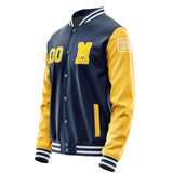 Custom Blue Gold Jacket Jb1010301018301818