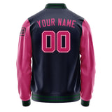 Custom Navy Pink Jacket Jb1111131105131817