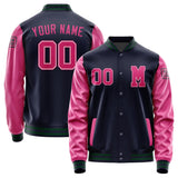 Custom Navy Pink Jacket