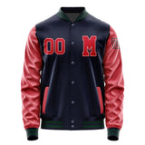 Custom Navy Red Jacket Jb1111141105141817