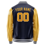 Custom Navy Yellow Jacket Jb1111191118191818