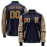 Custom Navy Khaki Jacket