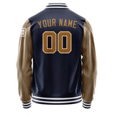 Custom Navy Khaki Jacket Jb1111221118221818