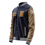 Custom Navy Khaki Jacket Jb1111221118221818