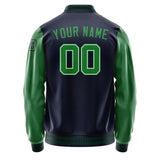 Custom Navy Emerald Green Jacket Jb1111241105241817