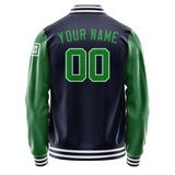 Custom Navy Emerald Green Jacket Jb1111241118241818