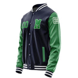 Custom Navy Emerald Green Jacket Jb1111241118241818