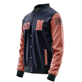 Custom Navy Copper Rose Jacket Jb1111291105291817