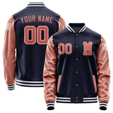 Custom Navy Copper Rose Jacket