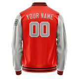 Custom Orange Red Gray Jacket Jb1212041217041817