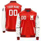 Custom Orange Red White Jacket