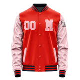 Custom Orange Red Light Pink Jacket Jb1212211112211817