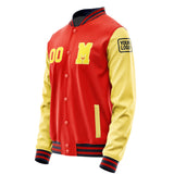 Custom Orange Red Light Yellow Jacket Jb1212261112261817