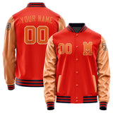 Custom Orange Red Orange Jacket Jb1212281112281817