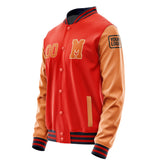 Custom Orange Red Orange Jacket Jb1212281112281817