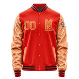 Custom Orange Red Orange Jacket Jb1212281217281817