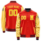 Custom Orange Red Gold Jacket