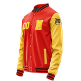 Custom Orange Red Gold Jacket Jb1212301217301817