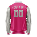 Custom Pink Gray Jacket Jb1313041318041818