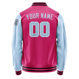 Custom Pink Light Blue Jacket Jb1313081317081817