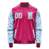 Custom Pink Light Blue Jacket Jb1313081317081817