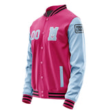 Custom Pink Light Blue Jacket Jb1313081317081817