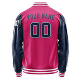 Custom Pink Blue Jacket Jb1313101318101818