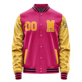 Custom Pink Yellow Jacket Jb1313191317191817