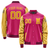 Custom Pink Yellow Jacket Jb1313191317191817