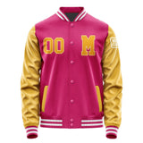 Custom Pink Yellow Jacket Jb1313191318191818