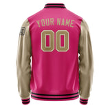 Custom Pink Light Khaki Jacket Jb1313251317251817