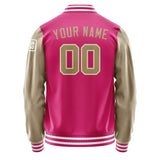 Custom Pink Light Khaki Jacket Jb1313251318251818