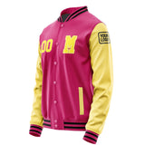 Custom Pink Light Yellow Jacket Jb1313261317261817