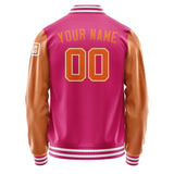 Custom Pink Orange Jacket Jb1313281318281818