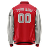 Custom Red Gray Jacket Jb1414041417041817