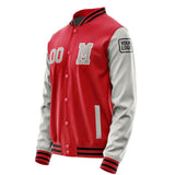 Custom Red Gray Jacket Jb1414041417041817